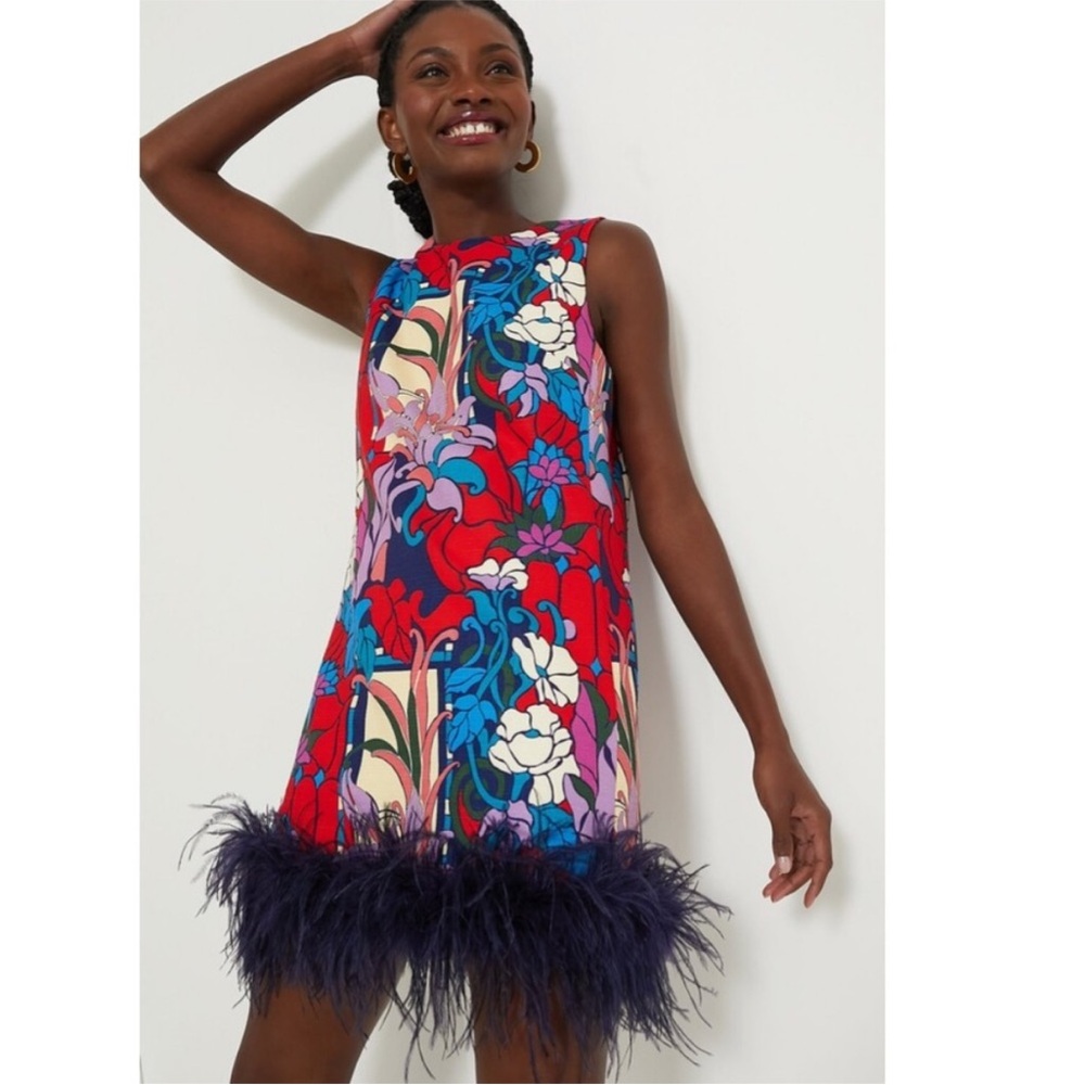 Tuckernuck Climbing Cosmos Sleeveless Mod Ellie Dress
